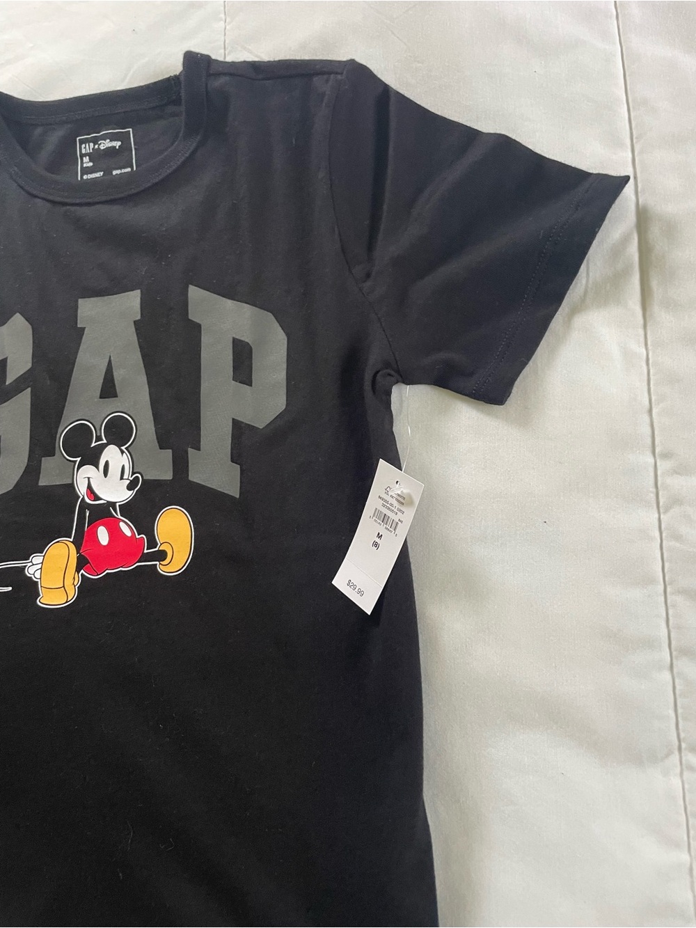 GAP x Disney Kids Black Mickey Graphic Tee - Picture 4 of 6